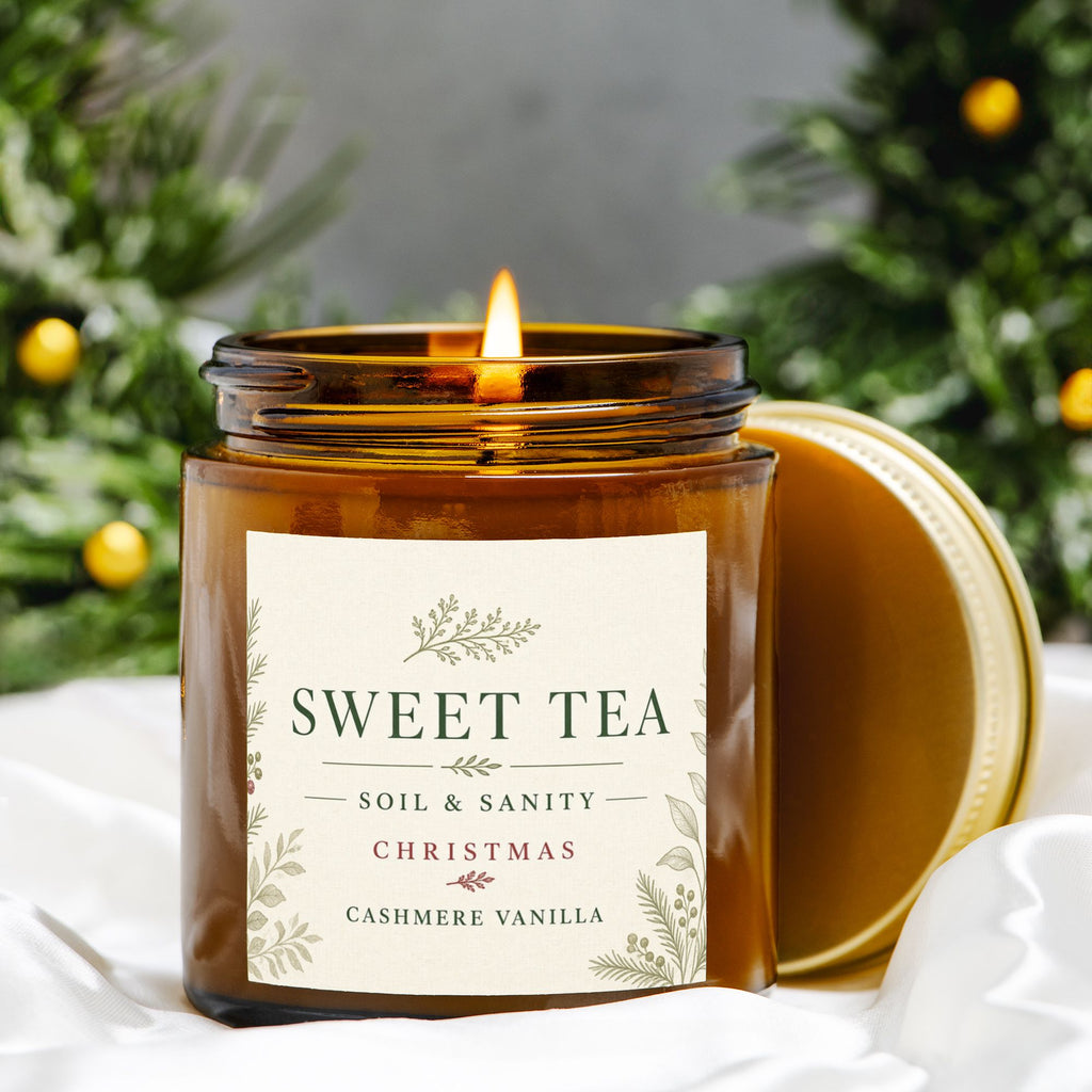 Sweet Tea, Soil & Sanity- Cashmere Vanilla Glow