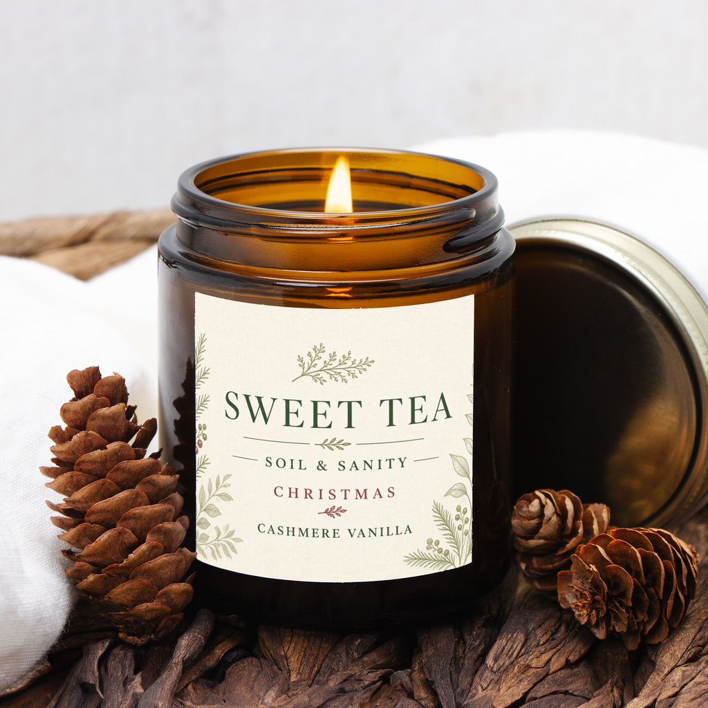 Sweet Tea, Soil & Sanity- Cashmere Vanilla Glow
