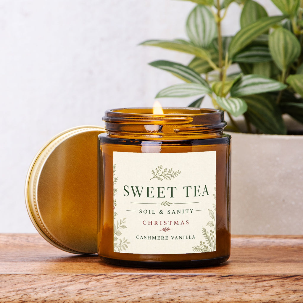 Sweet Tea, Soil & Sanity- Cashmere Vanilla Glow